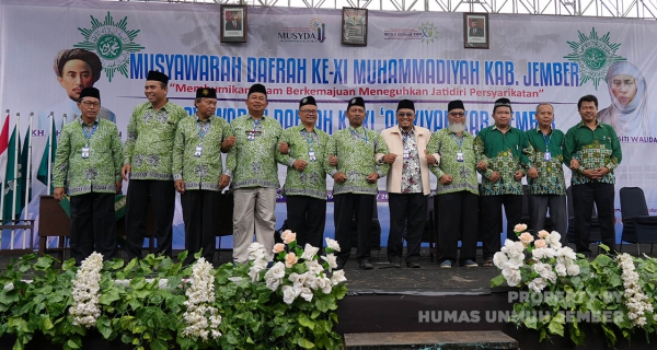 Rektor Periode 2007-2011 dan Dosen Unmuh Jember Jadi Ketua Pimpinan Muhammadiyah dan Aisyiyah Jember